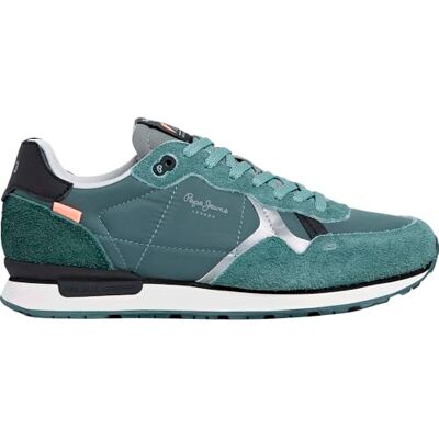 Pepe Jeans Homme Brit Flyer M Sneak, Vert coulé Vert, 39 EU - Publicité Pepe Jeans Homme Brit Flyer M Sneak, Vert coulé Vert, 39 EU - Publicité