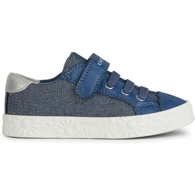 Geox Baskets Jr Ciak Girl B pour Fille, Avio., 31 EU - Publicité Geox Baskets Jr Ciak Girl B pour Fille, Avio., 31 EU - Publicité