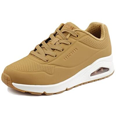 Skechers Uno-Stand on Air -TAN, Womens Sneakers, Brown, 37 EU - Publicité Skechers Uno-Stand on Air -TAN, Womens Sneakers, Brown, 37 EU - Publicité