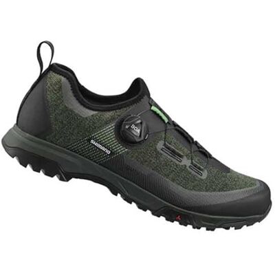Chaussures de vélo Shimano pour hommes - E-Bike SH-ET7 Vert - Chaussures de cyclisme - Publicité Chaussures de vélo Shimano pour hommes - E-Bike SH-ET7 Vert - Chaussures de cyclisme - Publicité