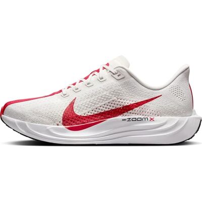 Nike Homme Pegasus Plus Laufschuh Chaussures de Course sur Route, Platinum Tint University Red Phantom, 44.5 EU - Publicité Nike Homme Pegasus Plus Laufschuh Chaussures de Course sur Route, Platinum Tint University Red Phantom, 44.5 EU - Publicité