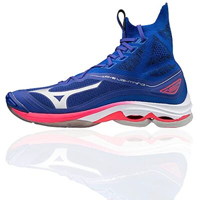 Mizuno Mixte Adulte Chaussure de Volleyball, Reflexbluec/Silverdpink, 48.5 EU - Publicité Mizuno Mixte Adulte Chaussure de Volleyball, Reflexbluec/Silverdpink, 48.5 EU - Publicité