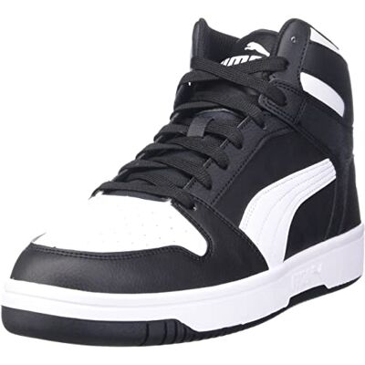 Basket Puma REBOUND LAYUP - Noir et blanc - Homme 9 - Baskets - Publicité Basket Puma REBOUND LAYUP - Noir et blanc - Homme 9 - Baskets - Publicité
