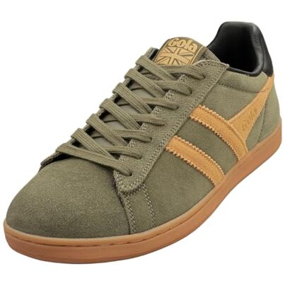 Gola Equipe II Suede , Khaki/Tobacco/Black, 41 (Hombre) - Publicité Gola Equipe II Suede , Khaki/Tobacco/Black, 41 (Hombre) - Publicité