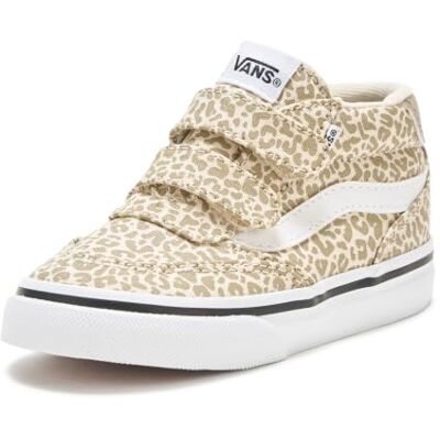 Vans Brooklyn Mid V, Tourterelle léopard - Publicité Vans Brooklyn Mid V, Tourterelle léopard - Publicité