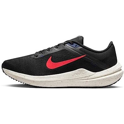 Nike Homme Air Winflo 10 Basket, Noir/Rouge, 42.5 EU - Publicité Nike Homme Air Winflo 10 Basket, Noir/Rouge, 42.5 EU - Publicité