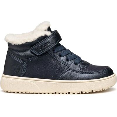 Geox J Theleven Girl B AB Basket, Bleu Marine foncé, 27 EU - Publicité Geox J Theleven Girl B AB Basket, Bleu Marine foncé, 27 EU - Publicité