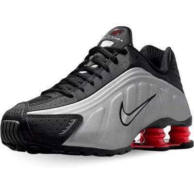 Nike Shox R4 Black/Metallic Silver-LT Crimson 41 EU - Publicité Nike Shox R4 Black/Metallic Silver-LT Crimson 41 EU - Publicité