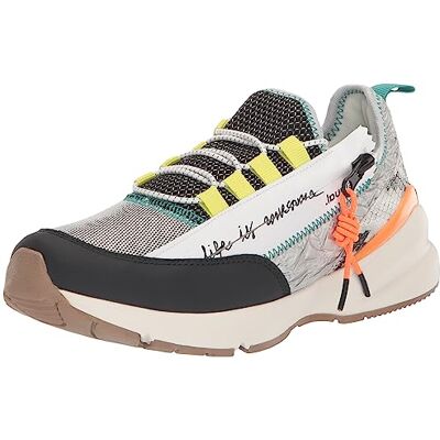 Desigual Femme Shoes_Moon_Zipper 9019 Tutti Fruti, Finitions du matériau, 38 EU - Publicité Desigual Femme Shoes_Moon_Zipper 9019 Tutti Fruti, Finitions du matériau, 38 EU - Publicité
