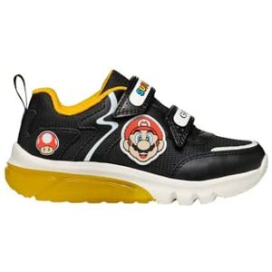 Geox J CIBERDRON Boy I Basket, Black/Yellow, 32 EU - Publicité Geox J CIBERDRON Boy I Basket, Black/Yellow, 32 EU - Publicité