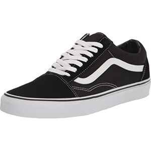 Vans Mixte Enfant Old Skool Baskets Basses, Noir (Black/True White 6bt), 31 EU - Publicité