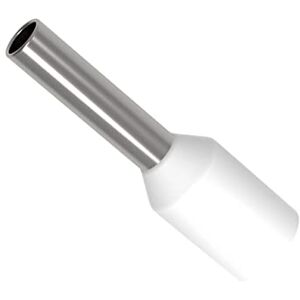 AUPROTEC Embouts de câble 0,34-50 mm² isolés Gaines d'extrêmité de cables 10-1000 unité sélection: (100 pièces, 0.75 mm² blanc) - Publicité AUPROTEC Embouts de câble 0,34-50 mm² isolés Gaines d'extrêmité de cables 10-1000 unité sélection: (100 pièces, 0.75 mm² blanc) - Publicité