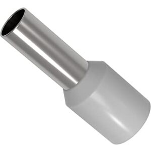 AUPROTEC Embouts de câble 0,34-50 mm² isolés Gaines d'extrêmité de cables 10-1000 unité sélection: (10 pièces, 4.0 mm² gris) - Publicité AUPROTEC Embouts de câble 0,34-50 mm² isolés Gaines d'extrêmité de cables 10-1000 unité sélection: (10 pièces, 4.0 mm² gris) - Publicité