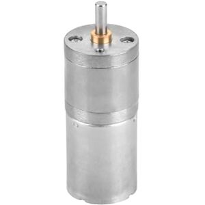 FTVOGUE Moteur à engrenages 25MM tout en métal 12V 60RPM moteur électrique haute qualité - Publicité FTVOGUE Moteur à engrenages 25MM tout en métal 12V 60RPM moteur électrique haute qualité - Publicité