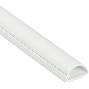 D-line Goulotte Passe-Câbles 30x15mm, Longueur 1 m – Profil Demi-Rond, Cache-Fils Auto-Adhésif, Gestion des Câbles Peignable – 30 mm (l) x 15 mm (h) – Blanc - Publicité D-line Goulotte Passe-Câbles 30x15mm, Longueur 1 m – Profil Demi-Rond, Cache-Fils Auto-Adhésif, Gestion des Câbles Peignable – 30 mm (l) x 15 mm (h) – Blanc - Publicité