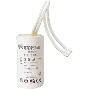 Roxolid Condensateur 3.5 µF Spécial volet roulant BUBENDORFF à 2 fils et connecteur Pour Réparation de moteur de volet roulant Longue Durée de Vie Fond Plat 450V (1) - Publicité Roxolid Condensateur 3.5 µF Spécial volet roulant BUBENDORFF à 2 fils et connecteur Pour Réparation de moteur de volet roulant Longue Durée de Vie Fond Plat 450V (1) - Publicité