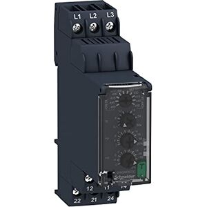 Relais de Surveillance de Réseau Triphasé Schneider Electric RM22TR33 - Publicité Relais de Surveillance de Réseau Triphasé Schneider Electric RM22TR33 - Publicité