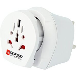 SKROSS 73641 Country Combo World to UK adapté à tous les appareils avec et sans mise à la terre (2 et 3 pôles) - Publicité SKROSS 73641 Country Combo World to UK adapté à tous les appareils avec et sans mise à la terre (2 et 3 pôles) - Publicité