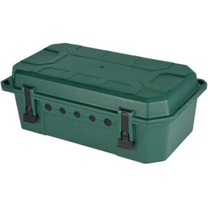 Electraline 300180 Boîte de Protection étanche de branchements électriques extérieure résistant aux intempéries IP54 avec 5 Sorties de câbles (de 7,5 mm à 12,4 mm), Dimension 134 x 384 x 253 mm, Vert - Publicité Electraline 300180 Boîte de Protection étanche de branchements électriques extérieure résistant aux intempéries IP54 avec 5 Sorties de câbles (de 7,5 mm à 12,4 mm), Dimension 134 x 384 x 253 mm, Vert - Publicité