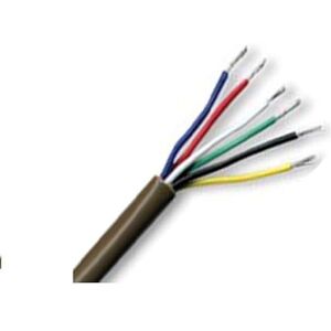 Ali's DIY Câble d'alarme isolé en PVC Marron 6 core fils 90 metre Longueur de coupe personnalisée… - Publicité Ali's DIY Câble d'alarme isolé en PVC Marron 6 core fils 90 metre Longueur de coupe personnalisée… - Publicité