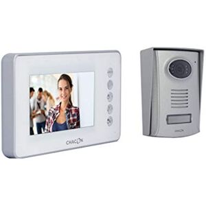 CHACON 34801 Vidéophone 4 Fils 4,3" Blanc - Publicité CHACON 34801 Vidéophone 4 Fils 4,3" Blanc - Publicité