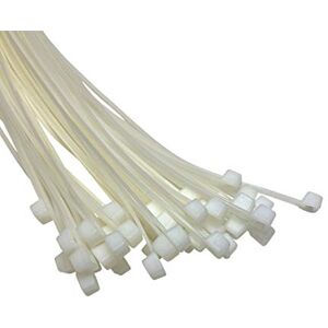 TR Cable 20pièce de sangles de câble en nylon Attaches 9mm x 750mm blanc - Publicité TR Cable 20pièce de sangles de câble en nylon Attaches 9mm x 750mm blanc - Publicité