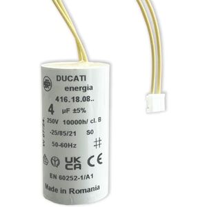 Roxolid Condensateur 4 µF Spécial volet roulant BUBENDORFF à 2 fils et connecteur Pour Réparation de moteur de volet roulant Longue Durée de Vie Fond Plat 450V (1) - Publicité Roxolid Condensateur 4 µF Spécial volet roulant BUBENDORFF à 2 fils et connecteur Pour Réparation de moteur de volet roulant Longue Durée de Vie Fond Plat 450V (1) - Publicité
