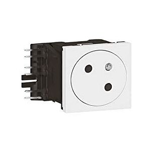 Legrand 077155L Prise de Surface Mosaic Link, Accessoire de Raccordement Livré, Courant 2P+T, 2 Modules, Blanc - Publicité Legrand 077155L Prise de Surface Mosaic Link, Accessoire de Raccordement Livré, Courant 2P+T, 2 Modules, Blanc - Publicité