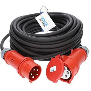 KALLE DAS KABEL Rallonge CEE Câble caoutchouc H07RN-F 5 g 6 mm² 400 V 32 A avec inverseur de phase de Kalle le Câble - Publicité KALLE DAS KABEL Rallonge CEE Câble caoutchouc H07RN-F 5 g 6 mm² 400 V 32 A avec inverseur de phase de Kalle le Câble - Publicité