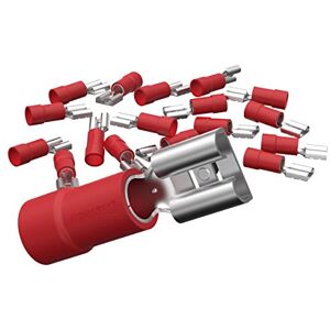 AUPROTEC Douilles à bride 0.5-6.0 mm² Connecteur femelle en PVC partiellement isolé. Connecteur de câble FDD en laiton étamé - Publicité AUPROTEC Douilles à bride 0.5-6.0 mm² Connecteur femelle en PVC partiellement isolé. Connecteur de câble FDD en laiton étamé - Publicité