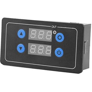 SALUTUYA Relais de minuterie de cycle, relais de minuterie de retard de cycle réglable YF-4, module carte de retard de synchronisation à affichage numérique DC 12 V, pour moteur, guirlandes lumineuses - Publicité SALUTUYA Relais de minuterie de cycle, relais de minuterie de retard de cycle réglable YF-4, module carte de retard de synchronisation à affichage numérique DC 12 V, pour moteur, guirlandes lumineuses - Publicité