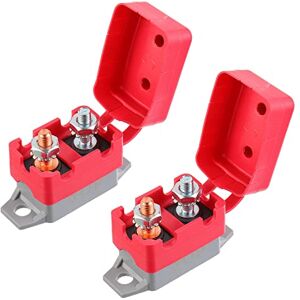 EPLZON 40A disjoncteur de remise à zéro automatique 12V 24V avec boulons de goujon de recouvrement pour chargeur de batterie, camion, moteur de voiture et plus (2 off) - Publicité EPLZON 40A disjoncteur de remise à zéro automatique 12V 24V avec boulons de goujon de recouvrement pour chargeur de batterie, camion, moteur de voiture et plus (2 off) - Publicité