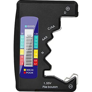 DollaTek 1,5V 9V Batterie Numérique AA AAA LR44 Testeur Universel de Capacité de Batterie de Lithium Vérificateur de Source d'Alimentation Outils de Mesure Noir - Publicité DollaTek 1,5V 9V Batterie Numérique AA AAA LR44 Testeur Universel de Capacité de Batterie de Lithium Vérificateur de Source d'Alimentation Outils de Mesure Noir - Publicité