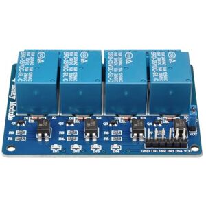 OcioDual Carte d'Interface 4 Relais Canaux Isolées 5V 10A Optocoupleur Relay Shield pour Robotique électronique Raspberry Pi - Publicité OcioDual Carte d'Interface 4 Relais Canaux Isolées 5V 10A Optocoupleur Relay Shield pour Robotique électronique Raspberry Pi - Publicité