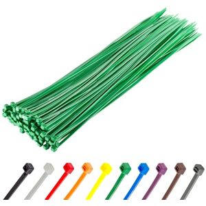 GOCABLETIES Lot de 100 attaches de câbles Heavy Duty 370 mm x 7,6 mm Premium Tie Wraps Haute Qualité solide en nylon Zip Ties par , vert - Publicité GOCABLETIES Lot de 100 attaches de câbles Heavy Duty 370 mm x 7,6 mm Premium Tie Wraps Haute Qualité solide en nylon Zip Ties par , vert - Publicité