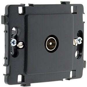 Zenitech Prise TV Ø9,52 nu noir Clarys - Publicité Zenitech Prise TV Ø9,52 nu noir Clarys - Publicité