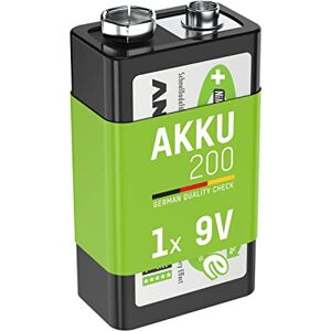 Ansmann Pile 6F22 9V 200 mAh NiMH Rechargeable (1 PCE) – Bloc Alimentation 9V à Faible autodécharge et Haute capacité – Pile 9V idéale pour Les flashs d'appareils Photo, Les Lampes de Poche, etc. Publicité Ansmann Pile 6F22 9V 200 mAh NiMH Rechargeable (1 PCE) – Bloc Alimentation 9V à Faible autodécharge et Haute capacité – Pile 9V idéale pour Les flashs d'appareils Photo, Les Lampes de Poche, etc. Publicité