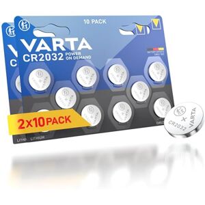 Pile lithium CR2032 Varta - Lot de 10 - Publicité Pile lithium CR2032 Varta - Lot de 10 - Publicité