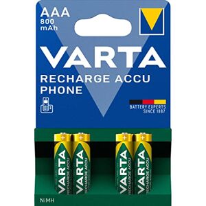 Pile Varta - Rechargeable AAA 800mAh Ni-Mh - Pile - Publicité Pile Varta - Rechargeable AAA 800mAh Ni-Mh - Pile - Publicité