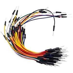 OcioDual Lot de 65 Câbles Connecteur Dupont, Cable Dupont, Câble pour BREADBOARD Fil Jumper Wire, Arduin Cable, Fil Breadboard, Raspberry PCB Electronique Robotique - Publicité OcioDual Lot de 65 Câbles Connecteur Dupont, Cable Dupont, Câble pour BREADBOARD Fil Jumper Wire, Arduin Cable, Fil Breadboard, Raspberry PCB Electronique Robotique - Publicité