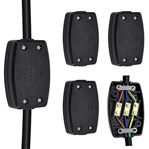 Neikafan 4 Pcs Boîte de Jonction en Polypropylène Boite Raccordement Commode Connecteur de Câble Electrique Réutilisable pour Appareils Electrique Fils(13A 250V) - Publicité Neikafan 4 Pcs Boîte de Jonction en Polypropylène Boite Raccordement Commode Connecteur de Câble Electrique Réutilisable pour Appareils Electrique Fils(13A 250V) - Publicité