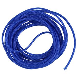 Giwnhvx 5M 4mm Cable tresse Cable gaine Manche manchon Harnais Bleu - Publicité Giwnhvx 5M 4mm Cable tresse Cable gaine Manche manchon Harnais Bleu - Publicité