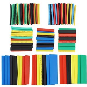 SZCXDKJ 164 pièces Gaine thermorétractable Kit de câble thermorétractable pour câble électrique 2: 1 Manchon de câble thermorétractable d'isolation électrique 5 couleurs en 8 tailles - Publicité SZCXDKJ 164 pièces Gaine thermorétractable Kit de câble thermorétractable pour câble électrique 2: 1 Manchon de câble thermorétractable d'isolation électrique 5 couleurs en 8 tailles - Publicité