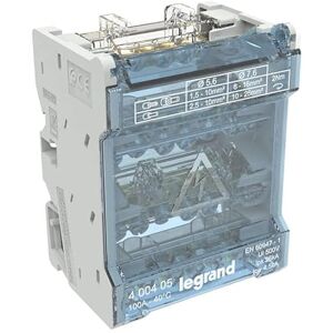 Legrand répartiteur modulaire 4 pôles 100a 4 modules 400405 - Publicité Legrand répartiteur modulaire 4 pôles 100a 4 modules 400405 - Publicité