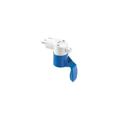 Gewiss GW64209 Adaptateur de Chivile vers Industriel IP44 Fiche 2P+T 16A 250V AC 50/60HZ Allemand / Français Prise 2P+T 16A 230V AC - Publicité Gewiss GW64209 Adaptateur de Chivile vers Industriel IP44 Fiche 2P+T 16A 250V AC 50/60HZ Allemand / Français Prise 2P+T 16A 230V AC - Publicité