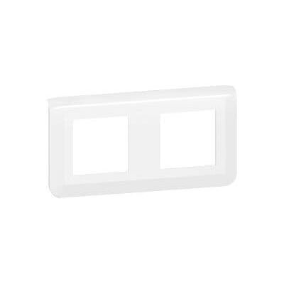 Legrand 277804L - Panneau mosaïque double horizontal blanc - Plaque de commutateur - Publicité Legrand 277804L - Panneau mosaïque double horizontal blanc - Plaque de commutateur - Publicité