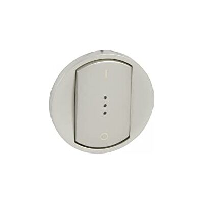 Legrand 068323 Enjoliveur Doigt Large Céliane pour Interrupteur Bipolaire à Voyant, Finition Titane, Lot de 10 - Publicité Legrand 068323 Enjoliveur Doigt Large Céliane pour Interrupteur Bipolaire à Voyant, Finition Titane, Lot de 10 - Publicité