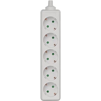 EMOS Bloc multiprise 5 voies SCHUKO sans câble, avec sécurité enfant, pour usage intérieur, bloc multiprise de rechange sans interrupteur - Publicité EMOS Bloc multiprise 5 voies SCHUKO sans câble, avec sécurité enfant, pour usage intérieur, bloc multiprise de rechange sans interrupteur - Publicité