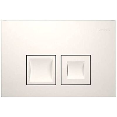 Geberit 115135111 Bouton, Blanc - Publicité Geberit 115135111 Bouton, Blanc - Publicité