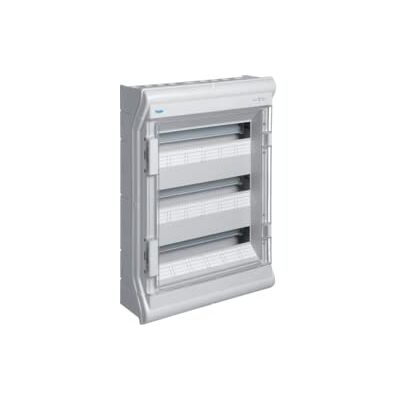 Hager Caja sup. estanca vector VE, IP65,3F,54M - Publicité Hager Caja sup. estanca vector VE, IP65,3F,54M - Publicité